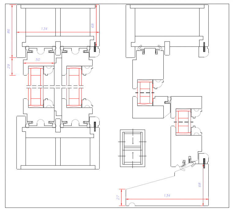Sash Standard 4-12-4